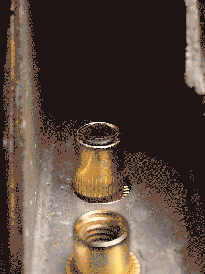 M3 M4 M5 M6 M8 M10M12 Flat Head Threaded Binding Rivet Nut Insert Rivnut Nutsert