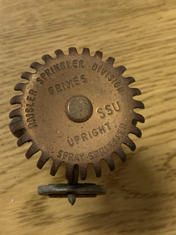 1959 Grimes Fire Sprinkler Head 165°