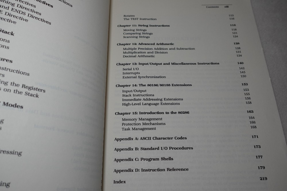 Introduction to Assembly Language Programming for 8086 Family Skinner 1985 Book