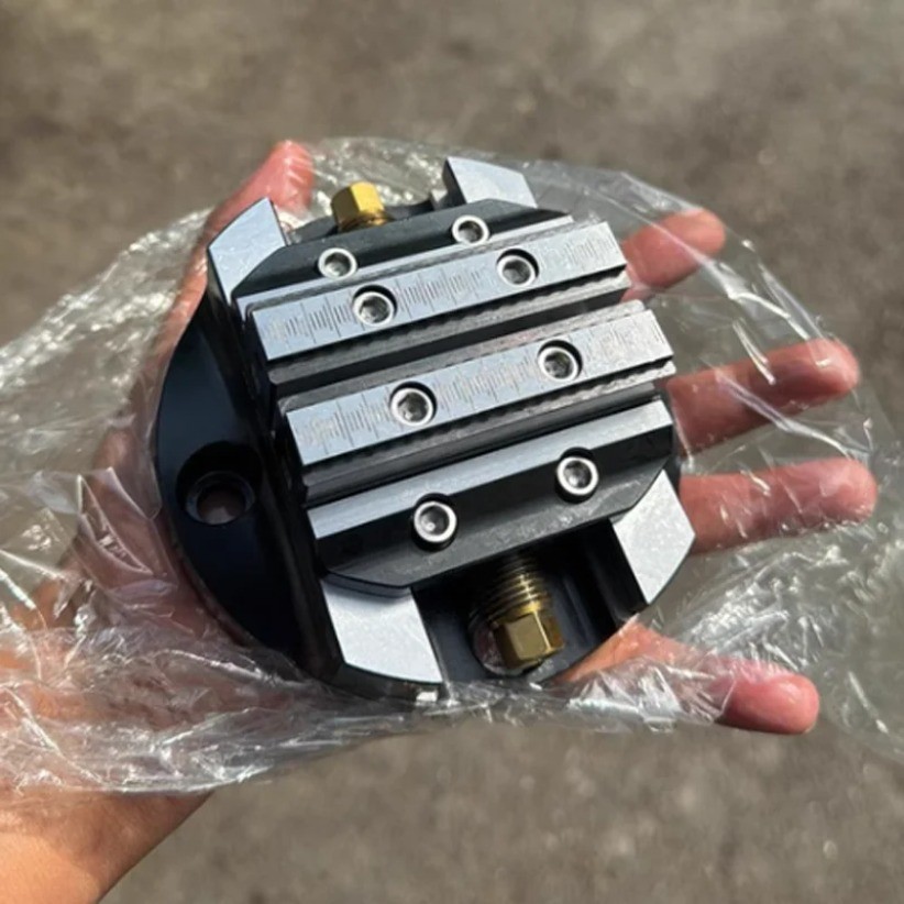 Four & Five Axis Machining Integral Self-centering Concentric Vice DJ-AIX5-D170