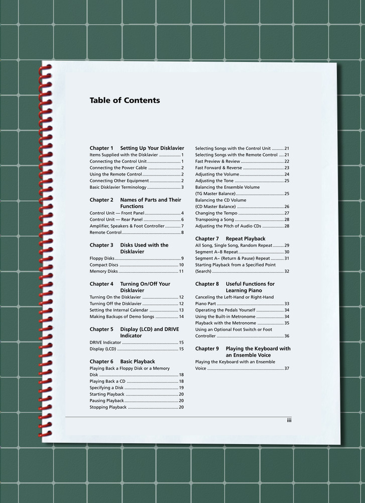 Yamaha DGC1B — Basic Operation Manual Guide — 67 Pages — Half Size 5.5x8.5