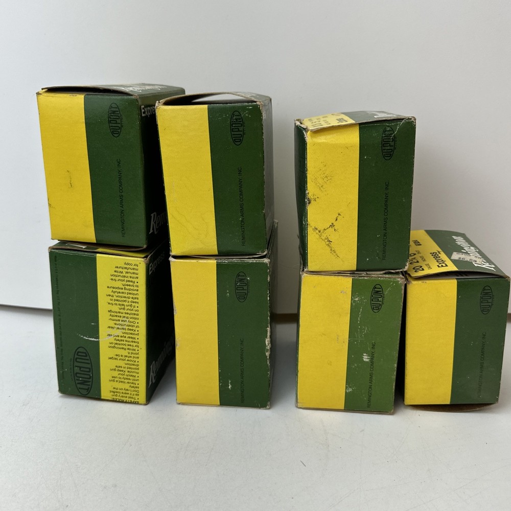 Vintage Remington Express Extra Long Range Shotgun Shell Boxes EMPTY Lot