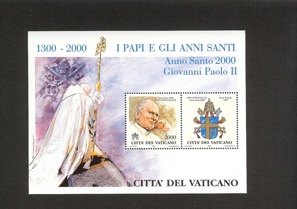 (BL21) Vatican 2000 JPII sheetlet PHY  MNH