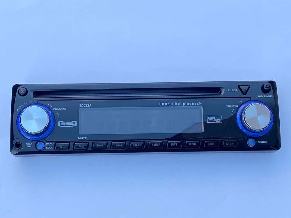 SSL SDC22A CAR STEREO FACEPLATE FACEPLATE SSL SDC22A FACEPLATE OEM