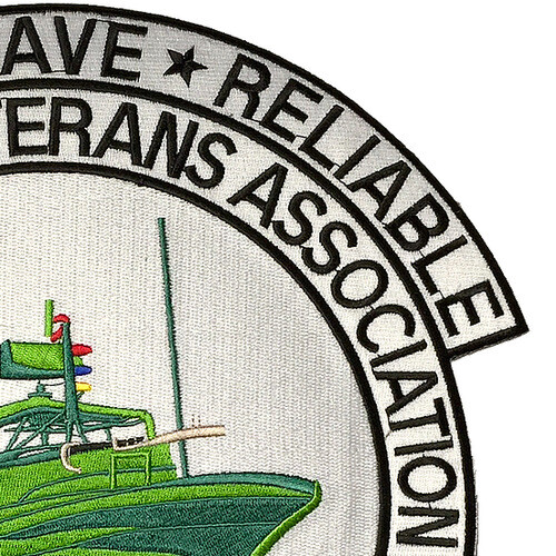 PBR Forces Veterans Association Large Jacket Back Patch