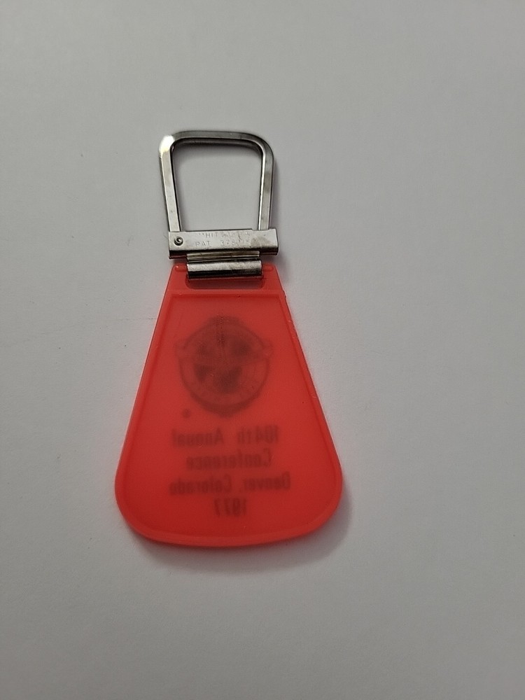 1977 Keychain Fire Chief Conference