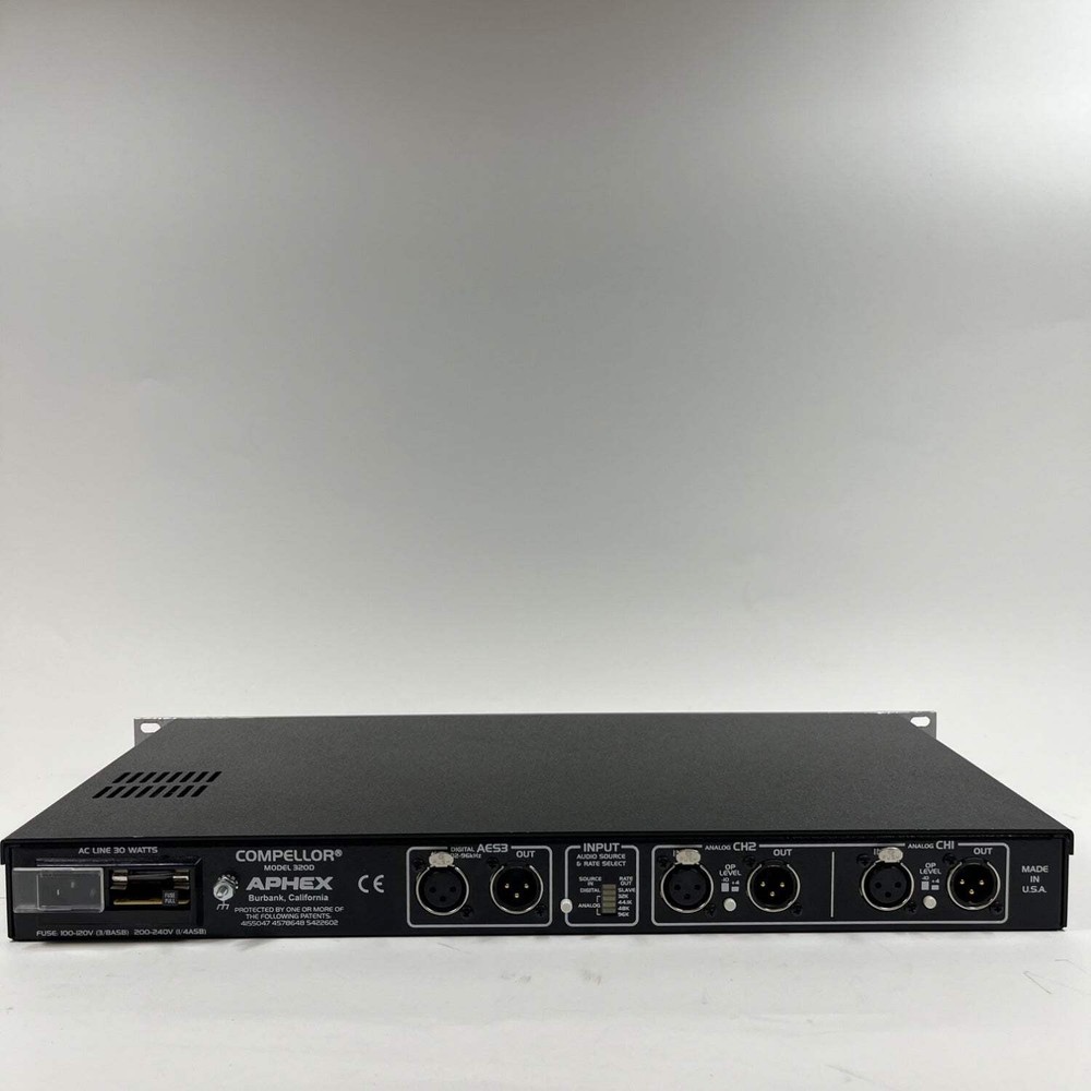 Compellor 320D 1 Channel Preamplifier AMPG1US1BLK
