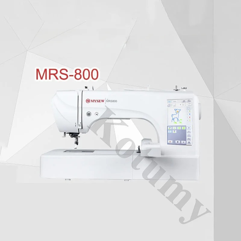 220V/110V Computerized Embroidery Machine 7-inch Large LCD Touchscreen