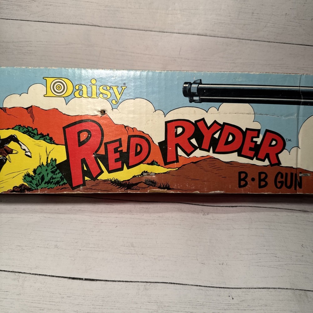 1980'sRed Ryder BB Gun Box- Box Only