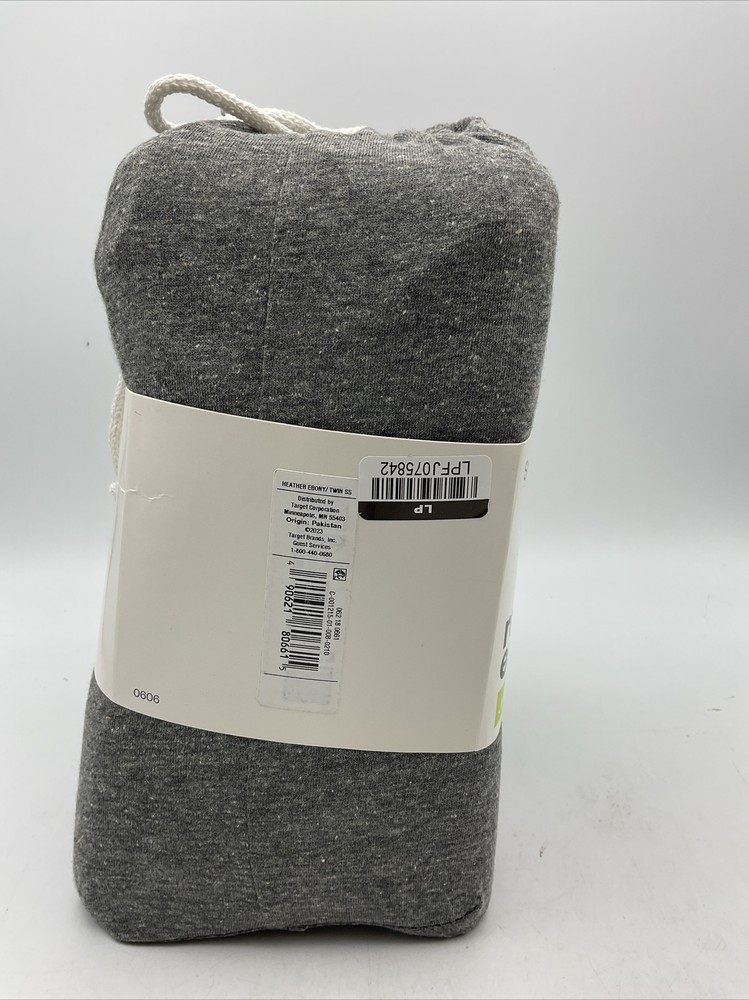 Room Essentials Twin Sheet Set Jersey Gray