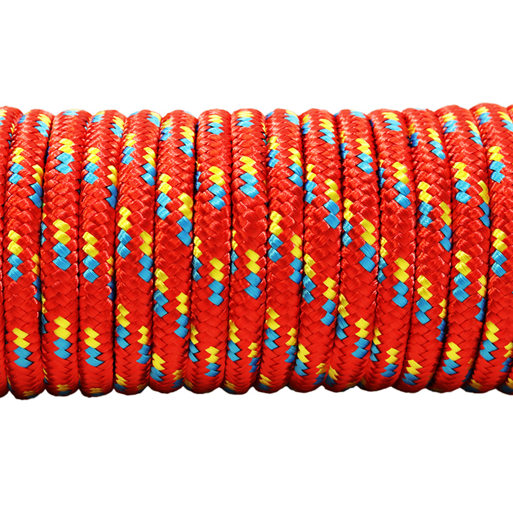 3/8" x 100' Utility Diamond Braided Polypropylene Multi Purpose Rope - BoxerTool