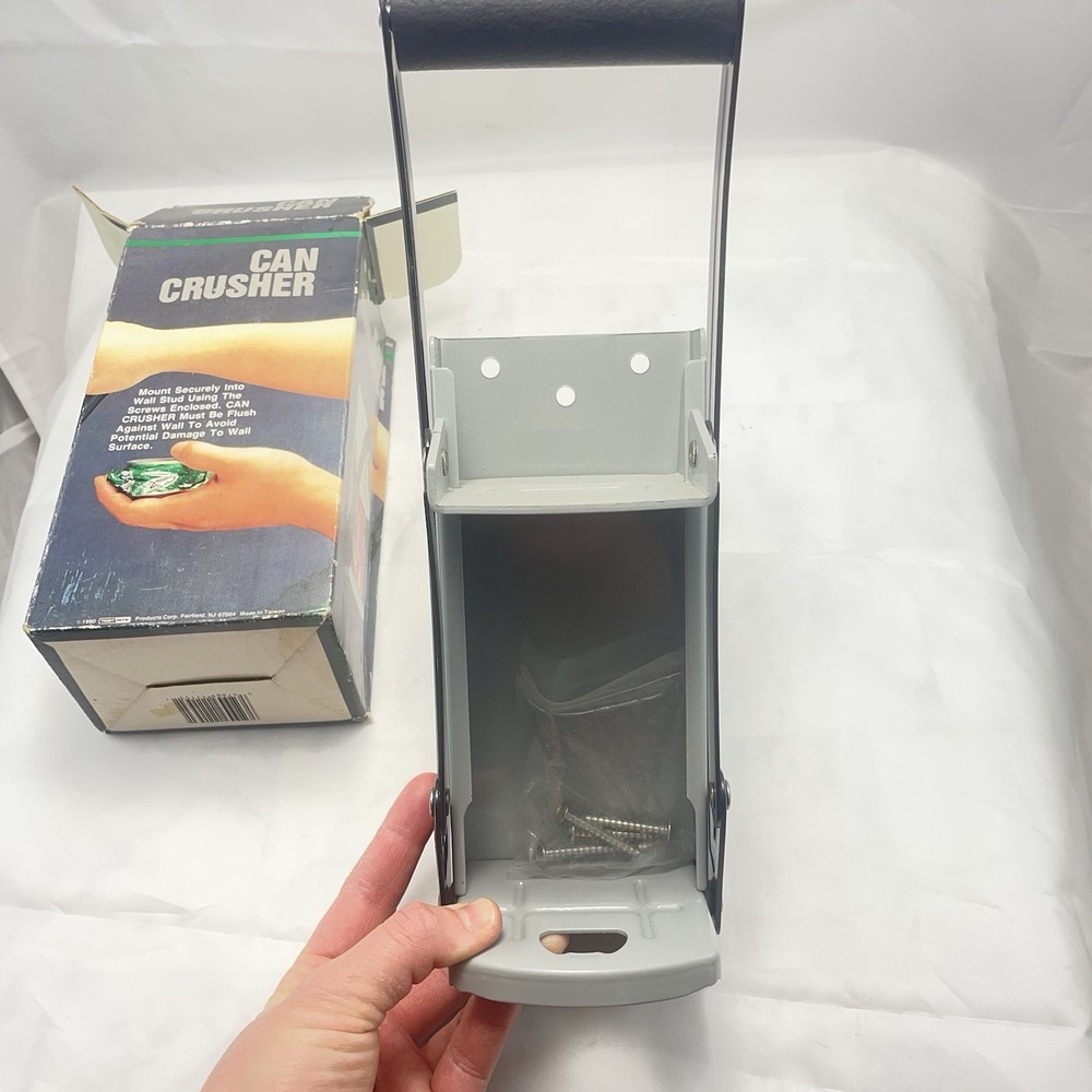 Can Crusher Wall Mount Vintage 1990