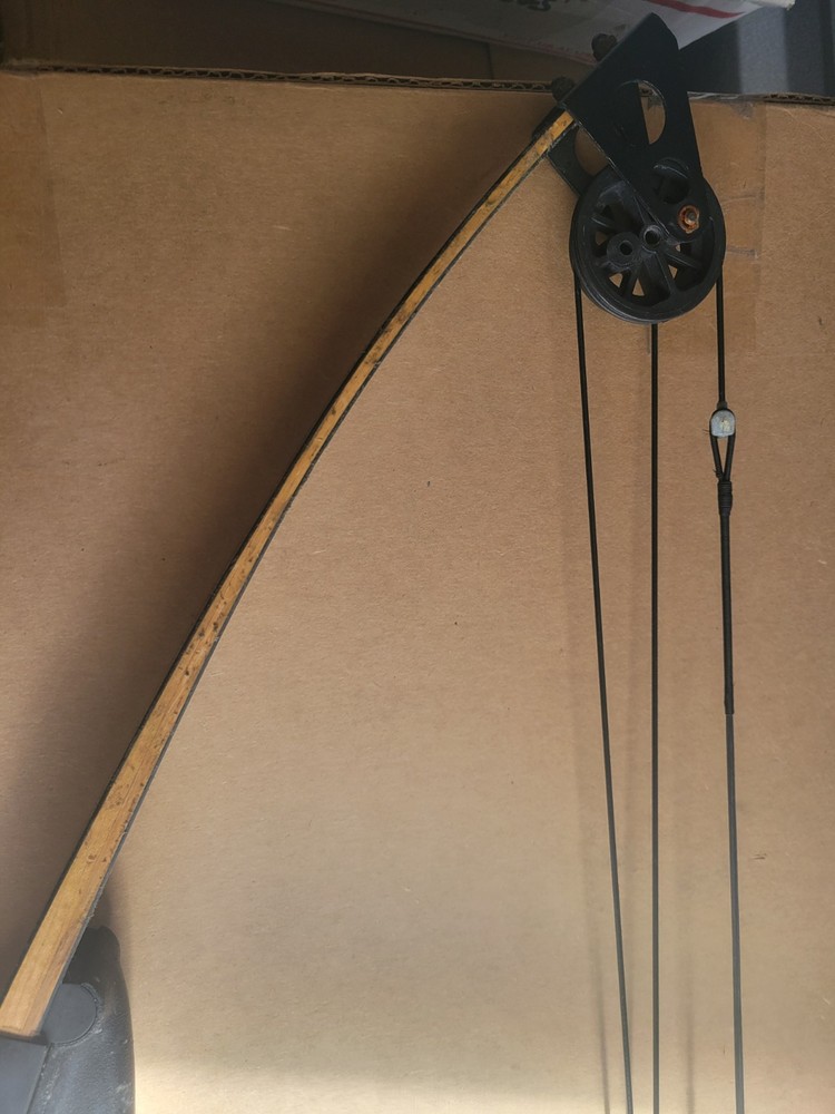Darton 40B Black Brown RH Compound Bow W/Quiver & Sights
