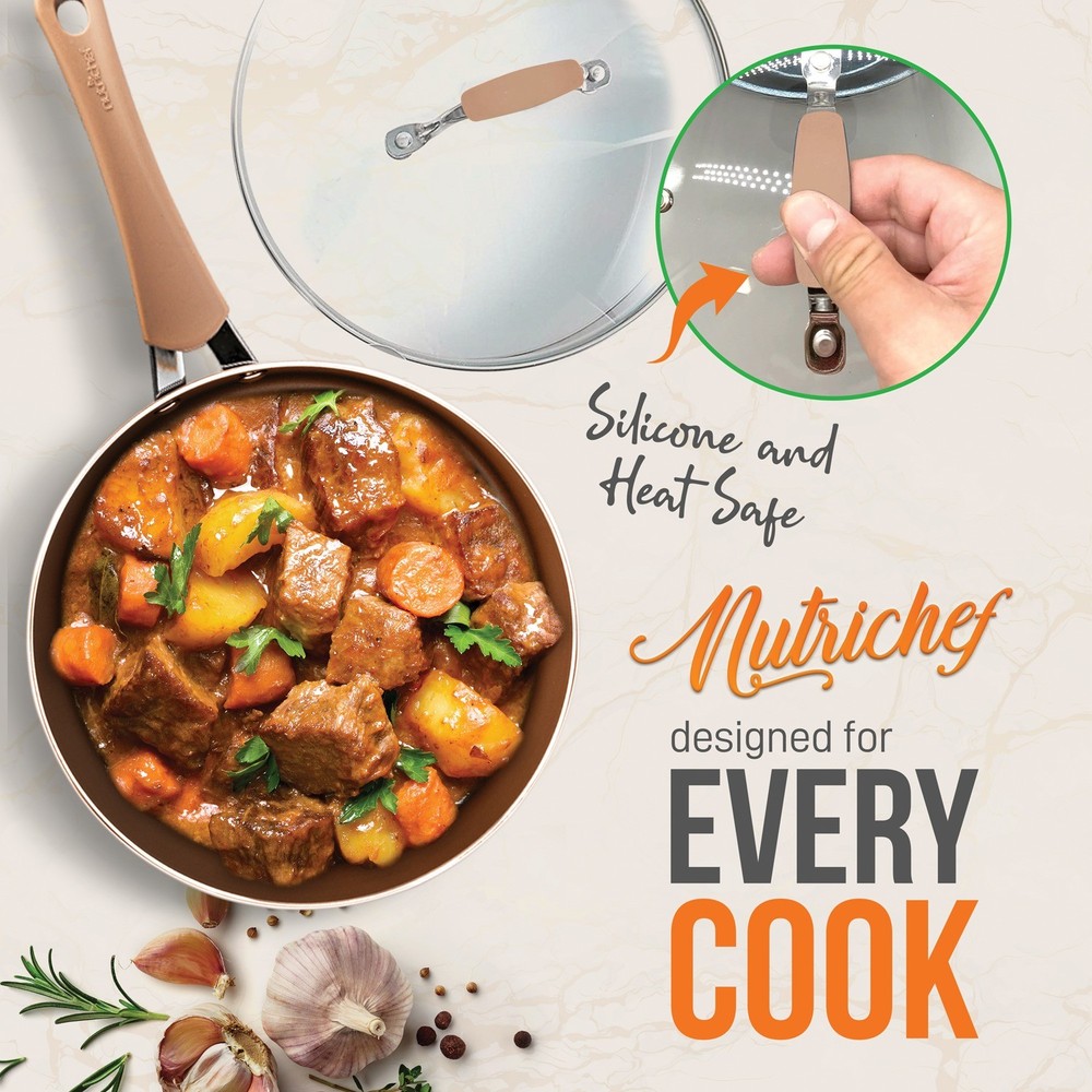 14-Piece Kitchenware Pots and Pans Set