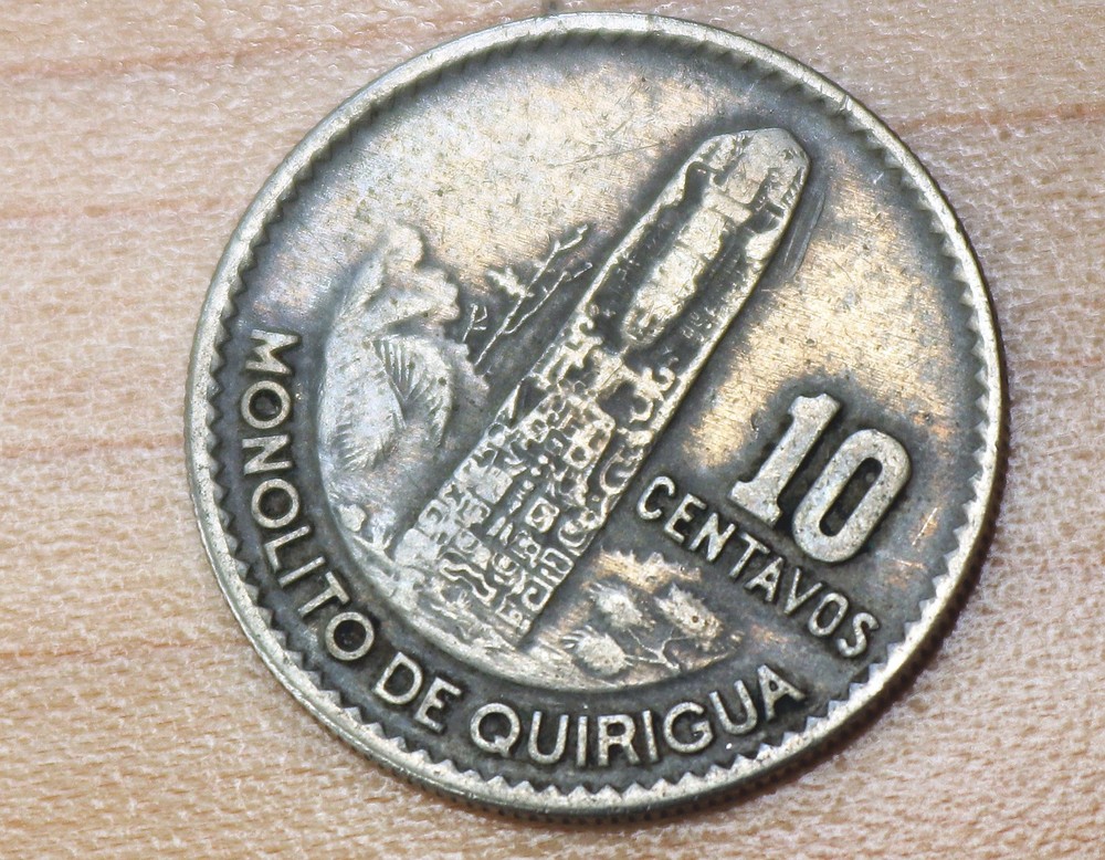 1969 Guatemala 10 Centavos