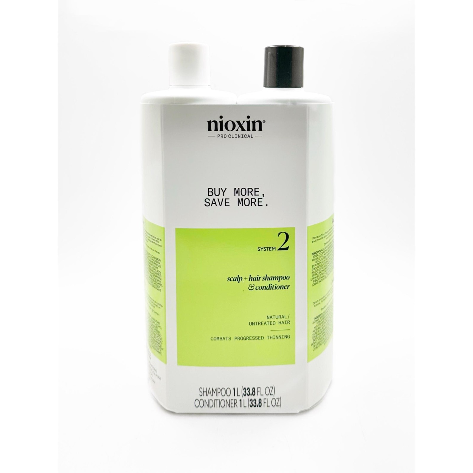 Nioxin System #2 SET Shampoo and Conditioner Duo 33.8 oz, Each