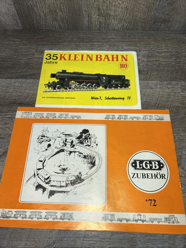 2 German Train Catalogs