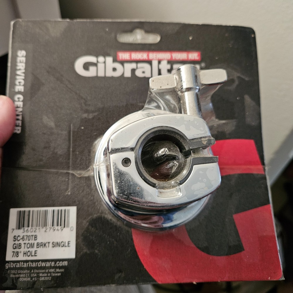 Gibraltar SC-670TB Tom Bracket Single for 7/8" Post