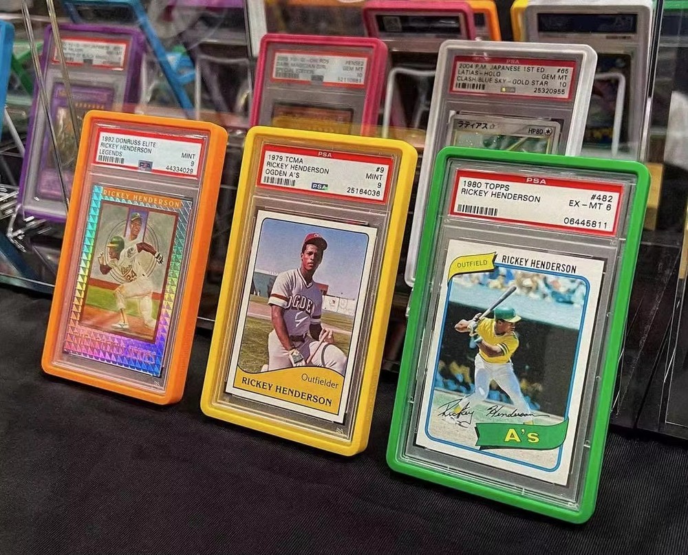 PSA Graded Card Case Guard Protector Stackable - GREY - USA SELLER