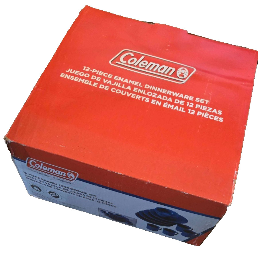 Coleman - 6-Piece Enamel Dinnerware Set