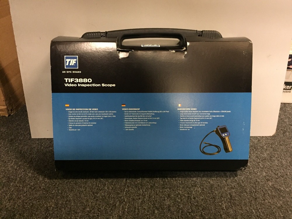 TIF VIDEO INSPECTION SCOPE TIF3880
