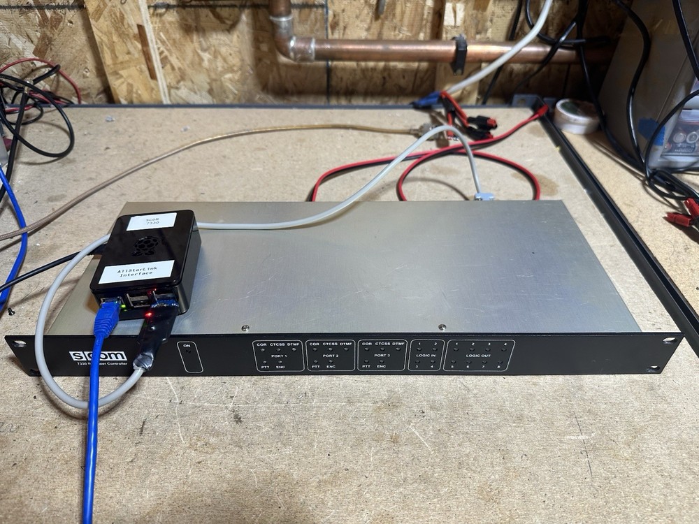 AllStar Link / EchoLink Interface For SCOM 7330 Repeater Controller