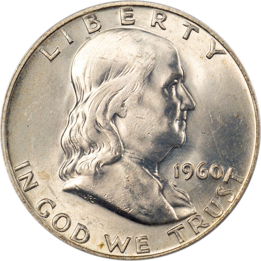 1960-D Franklin Half Dollar - CH BU!