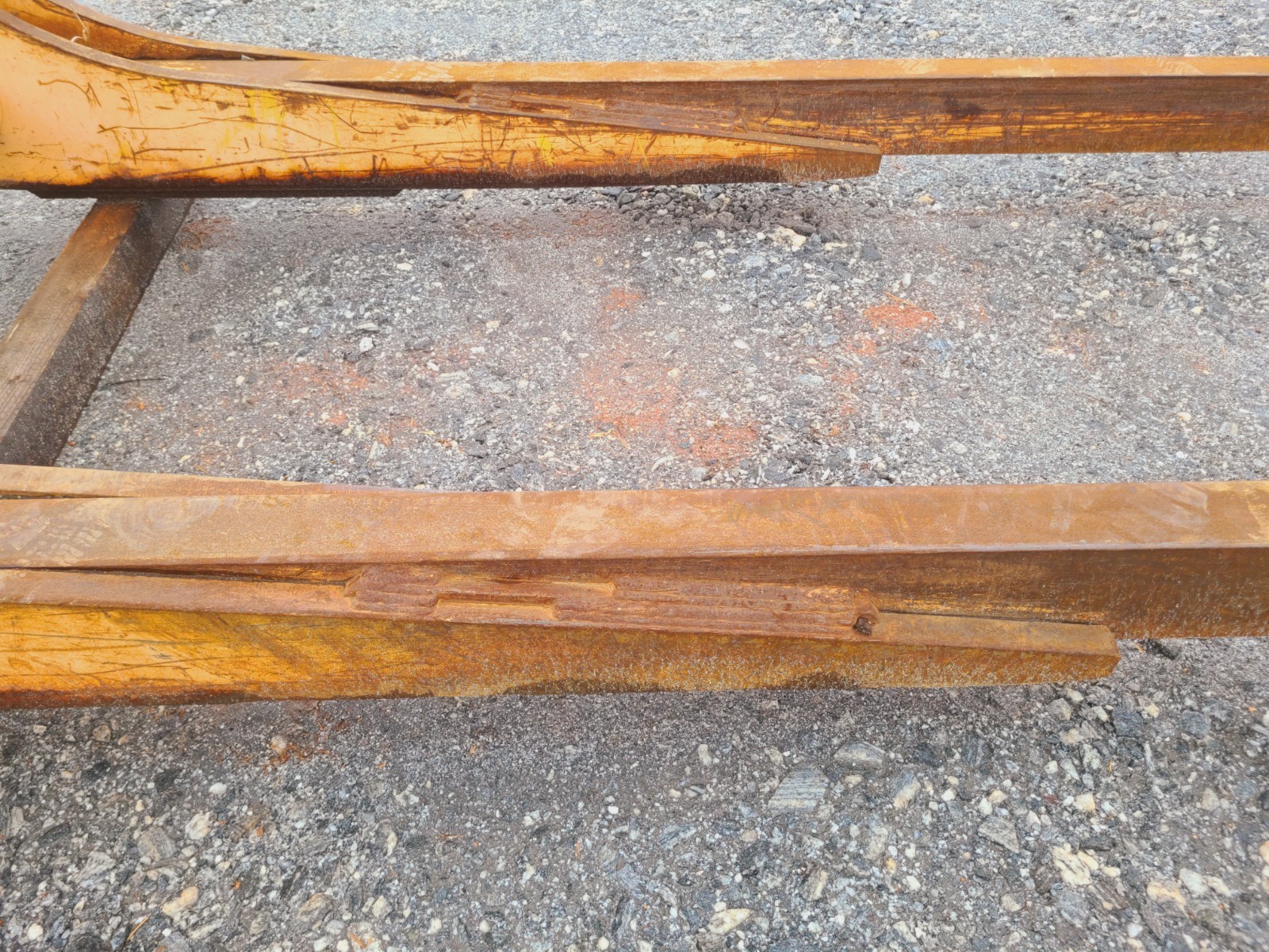 WHEEL LOADER SASFORKS SAS FORKS 4493-162 LONG FORKS 16 FOOT - READ NOTES!!!