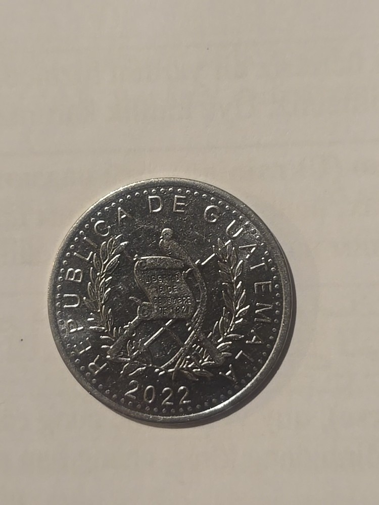 Guatemala 25 Centavos 2022