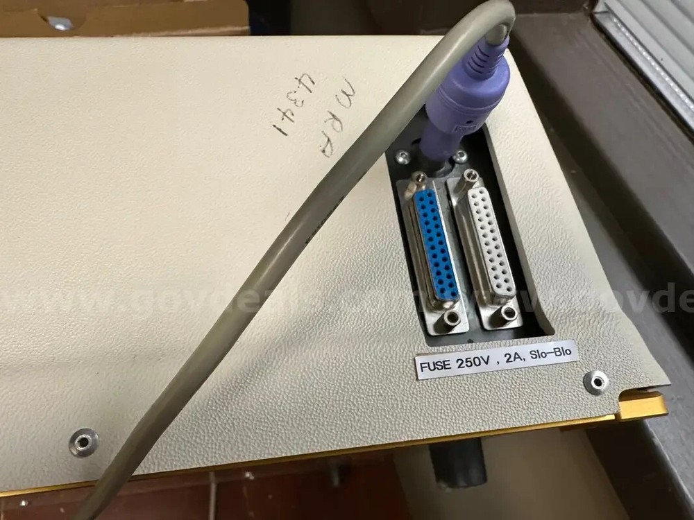 Addressograph Printing Machine W/Keyboard Matica System Model 610