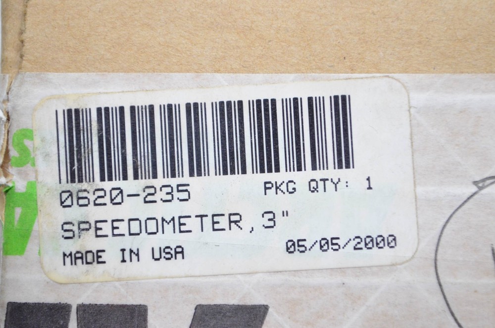 Tigershark 0620-235 3" Speedometer NOS