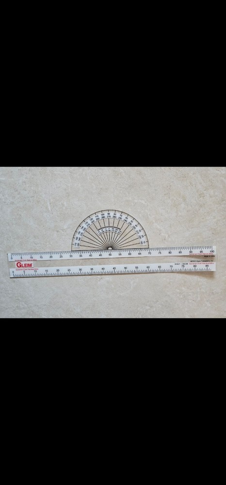 Gleim Flight Computer Gleim Navigational Plotter 2022