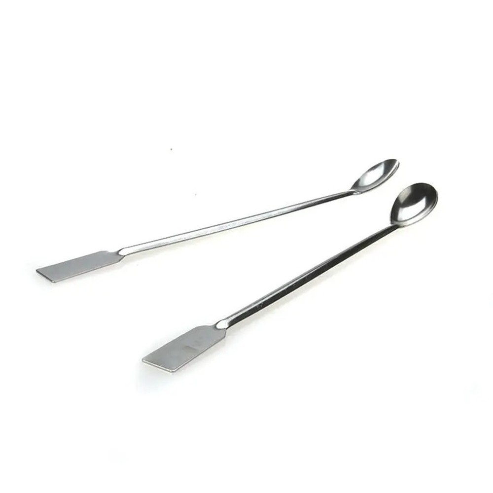 Durable Lab Sampling Spoon Stainless Steel Colour Comfortable Material