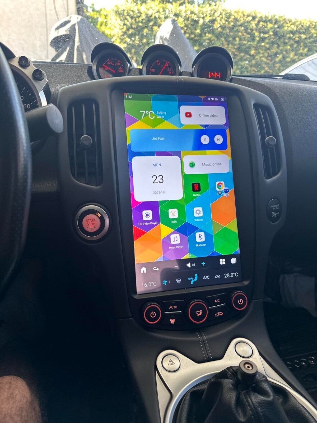 NEW 13.6'' Car Stereo Radio Android Navigation 2+32GB For 2008-2019 Nissan 370Z