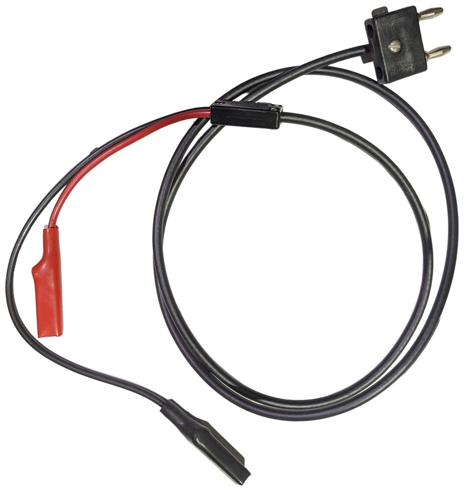 36 Inch Stacking Double Banana Plug Test Cable RG58C/U to Alligators