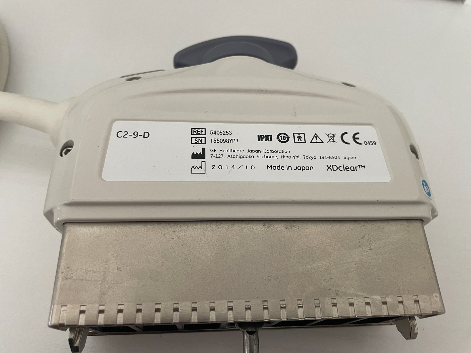 GE C2-9-D XDclear Convex Array 5405253 * Ultrasound Probe