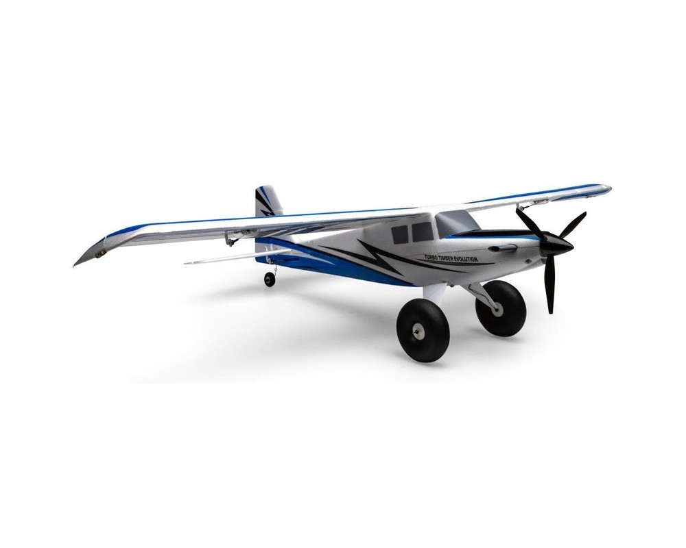 E-flite EFLU8950 UMX Turbo Timber Evolution BNF Basic Electric Airplane (700mm)
