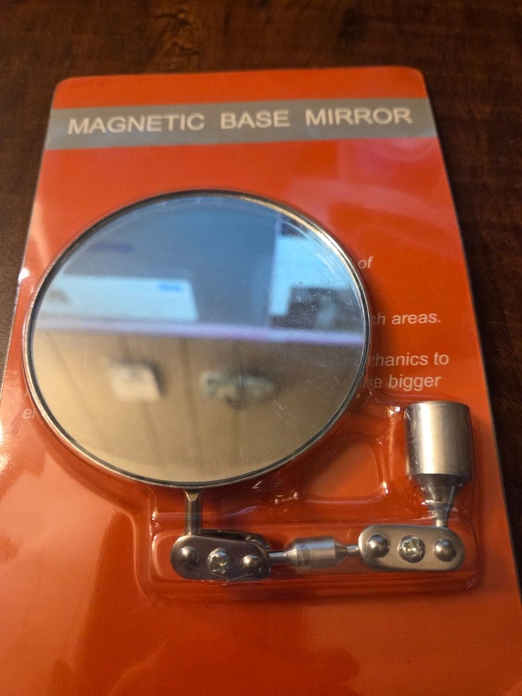Magnetic Base Mirror