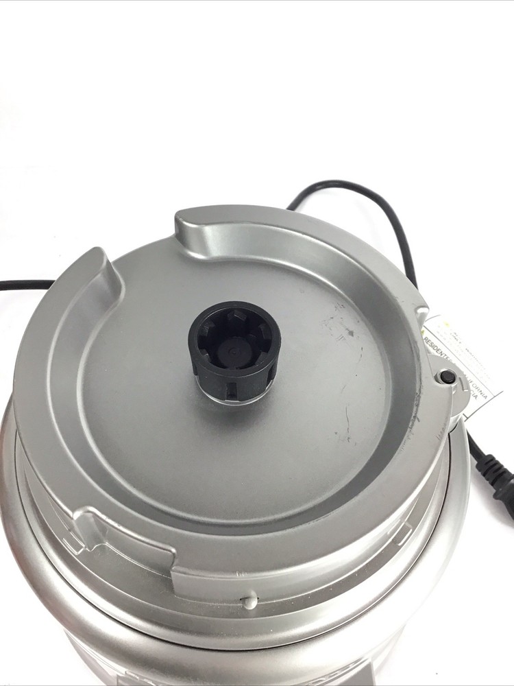 KitchenAid KFP0919CU 9C Food Processor - BASE ONLY - Silver - TESTED