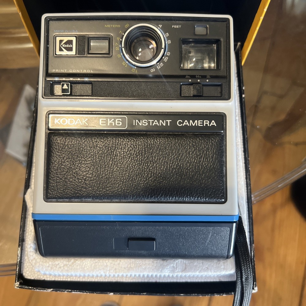 Kodak EK6 Instant Camera W/ Box Untested