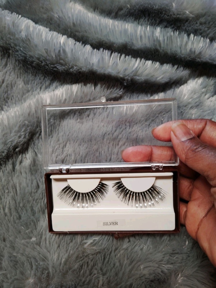 Silver Eye Lashes