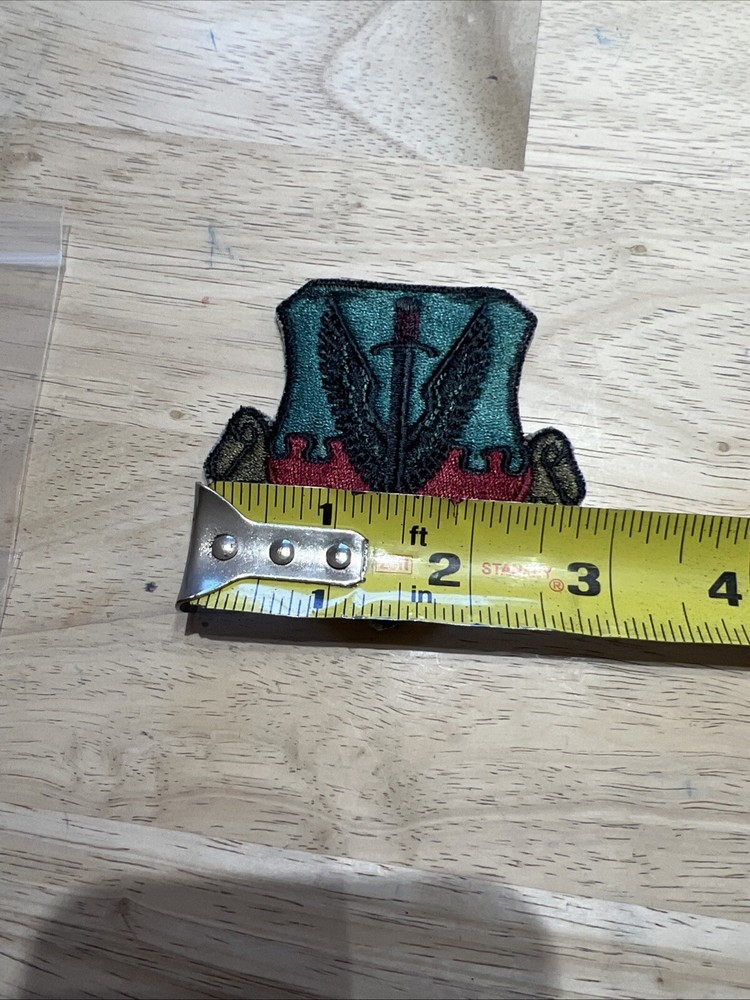 Authentic U.S. AIR FORCE: AIR COMBAT COMMAND SUBDUED BDU PATCH Used