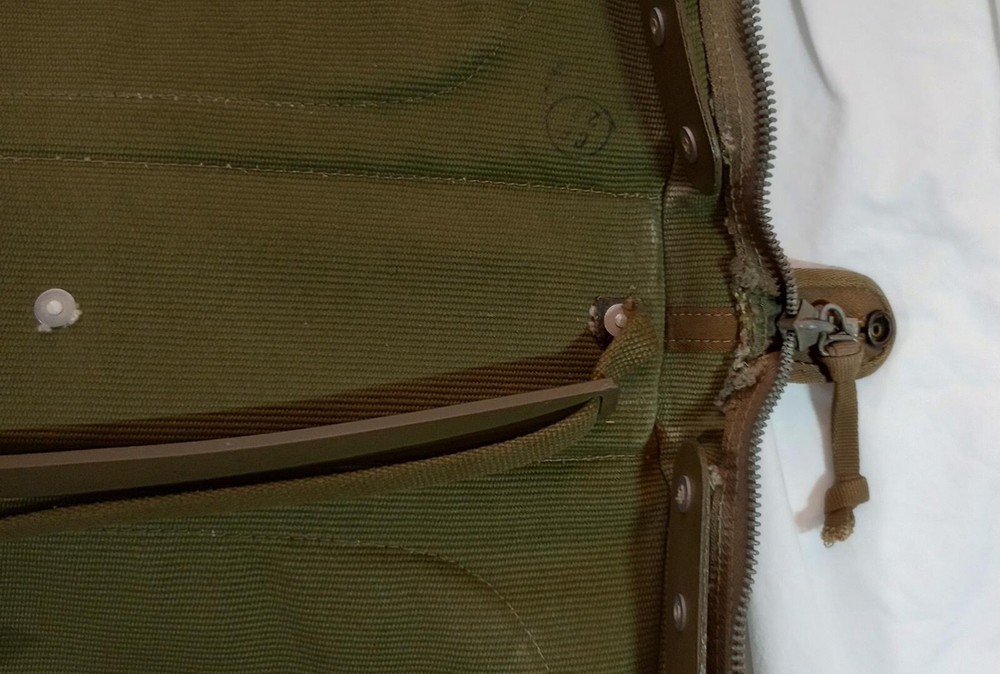 Original WW2 Air Force Army Type B-4 Flyers Canvas Pilot Crew Bag