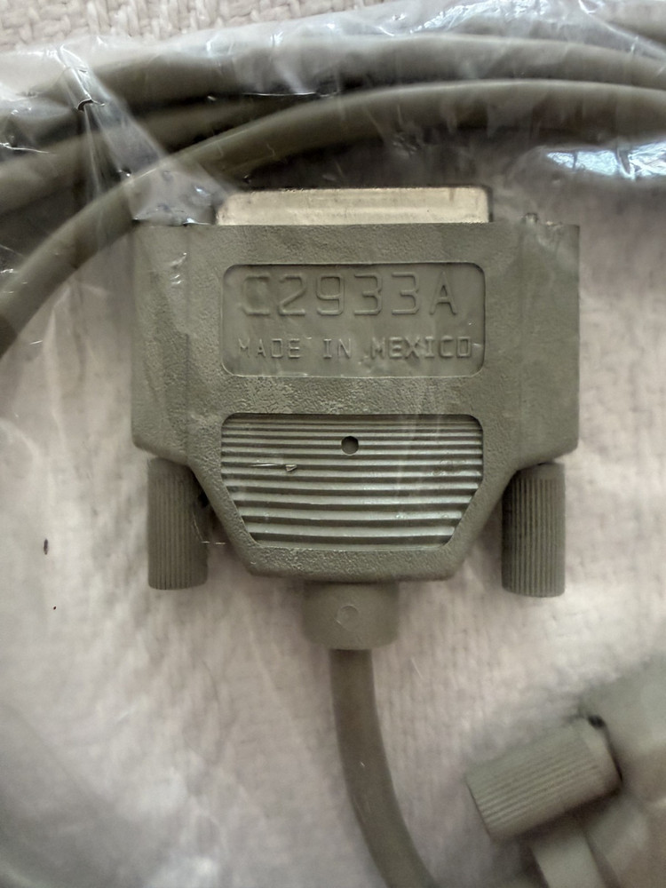 Hewlett-Packard C2933A RS232 Serial Printer Cable