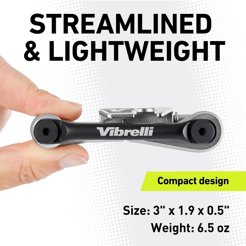 Bicycle Multi Tool 19 Function With Carry Case Performance Repair Tool Gold