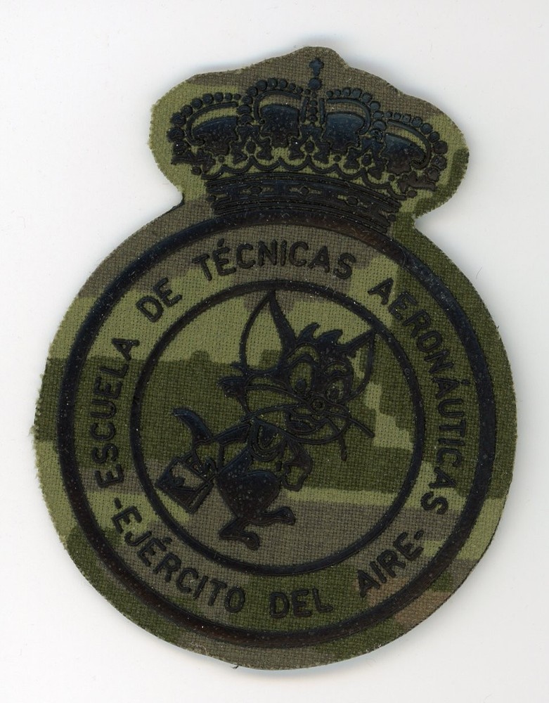 PATCH SPAIN AIR FORCE TORREJON AFB AERONAUTICAL TECHNICAL SCHOOL
