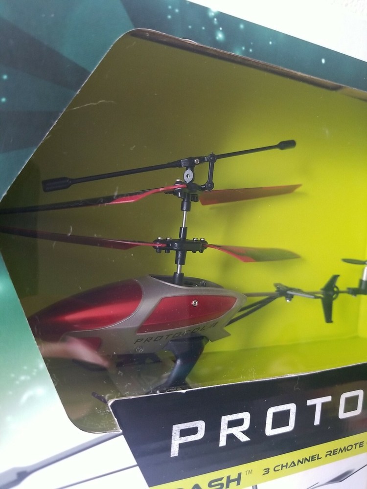 Protocol - Dash 3-Channel Remote Controlled Helicopter Drone - Ruby
