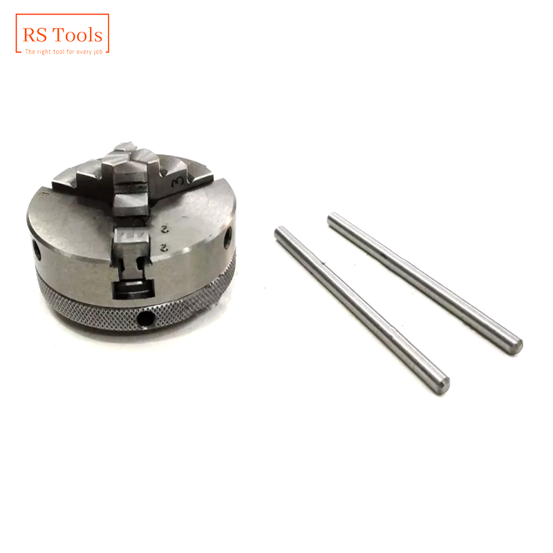 3" 75 mm Rotary Table Horizontal & Vertical + 65 mm 3 jaw self centering chuck