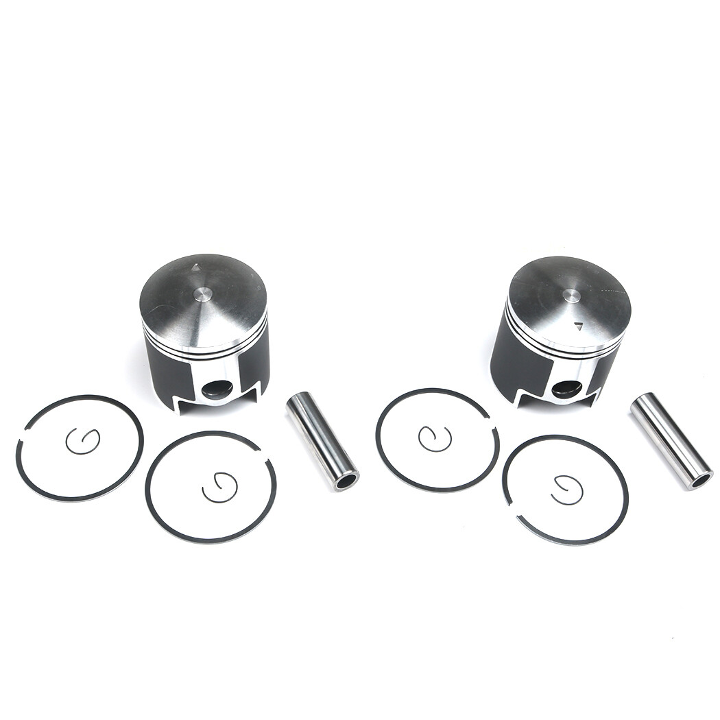 Fit 1986-1999 POLARIS INDY TRAIL 488 PISTONS TOP END GASKET KIT STD BORE 72MM