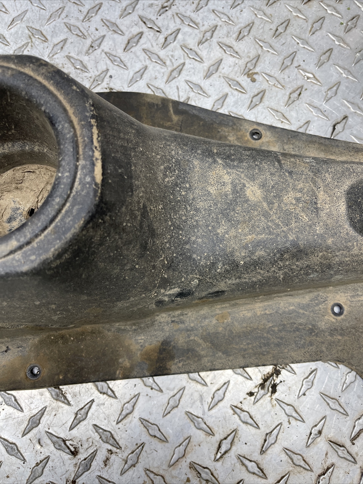 08 Polaris RZR 800 Floor Drive Shaft Center Console Cover Panel Plastic